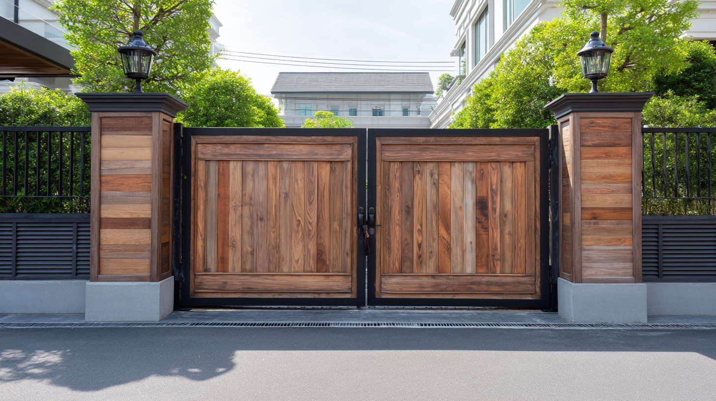 Front Entry Gate and Fence Ideas