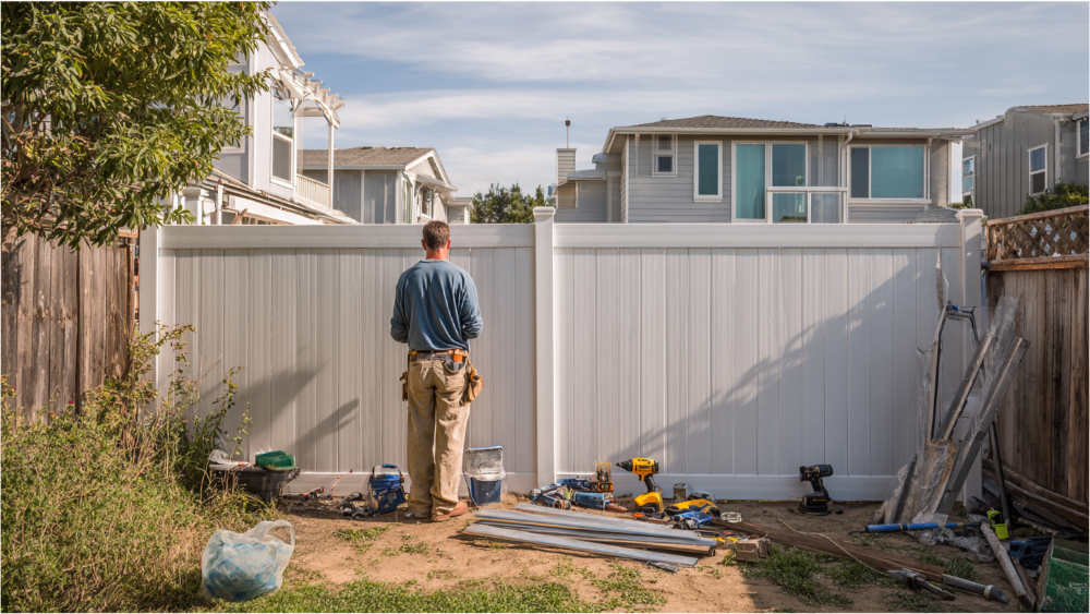 Tools and Materials You'll Need for Vinyl Fence Repair