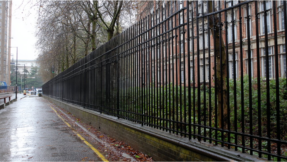 anti climb security fence system idea