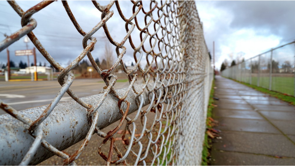 chain link fence