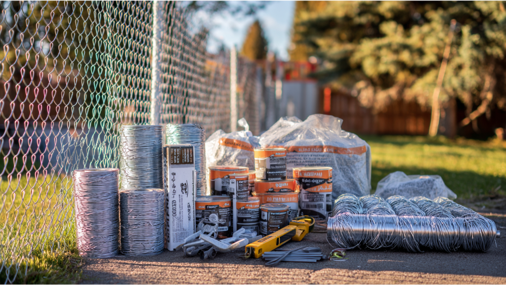 Materials Needed for Chain Link Fence Installation