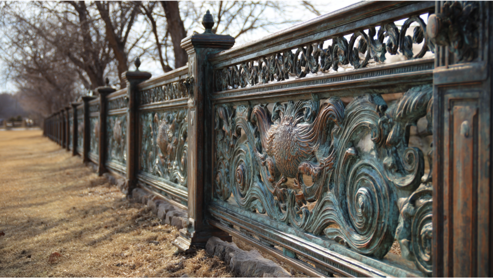 modern fence