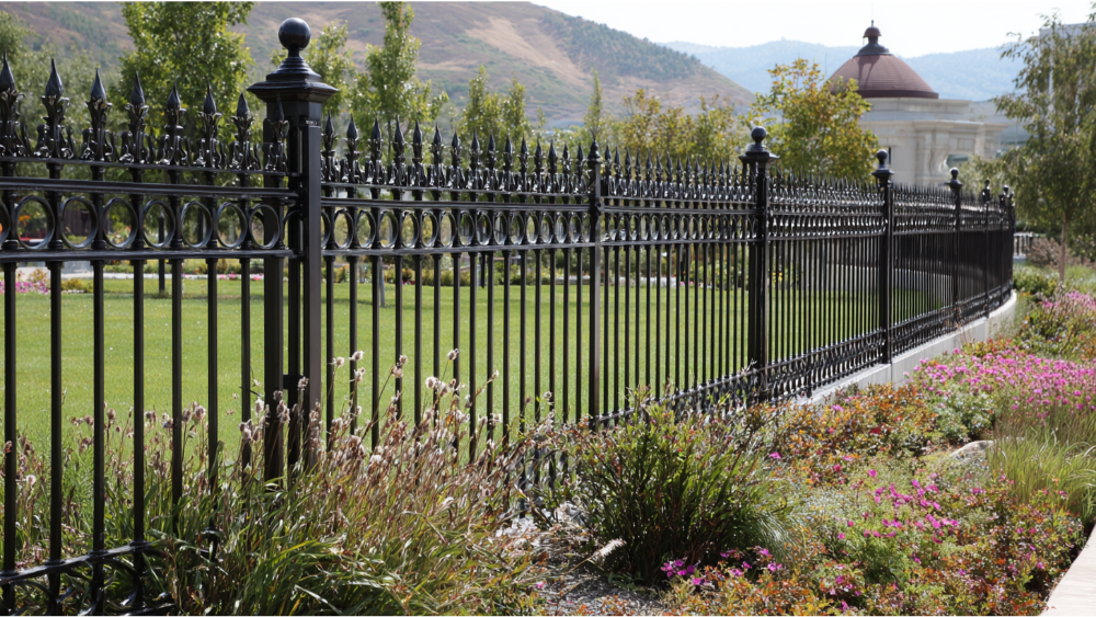ornamental fence for landscape