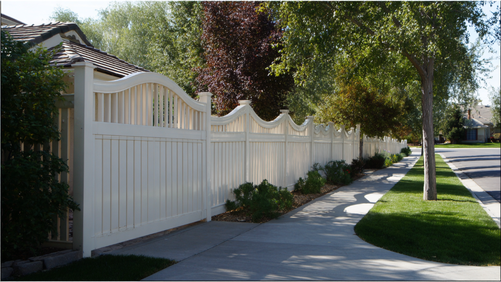 vinyl fence for home