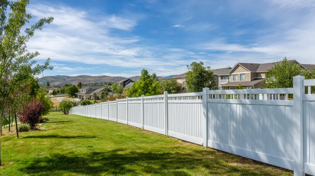 How Are Vinyl Fence Posts Reinforced During Installation?