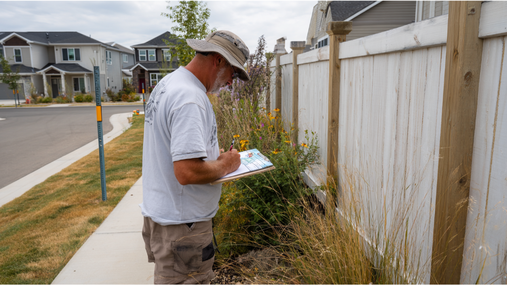 The Professional Standard: How Installers Determine Property Lines