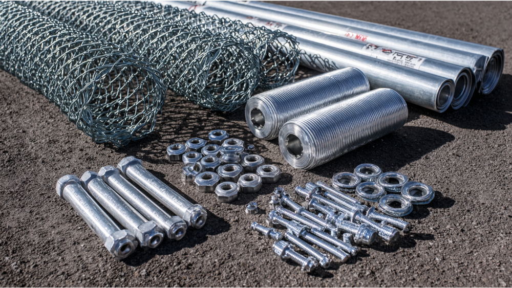 Materials Used in Chain Link Fence Installation