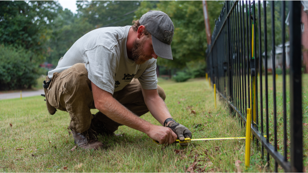 What Is the Standard Distance Between Wrought Iron Fence Posts?