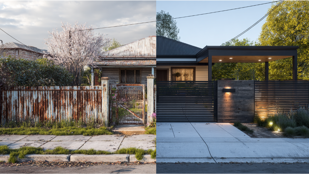 Before and After: Curb Appeal Transformations