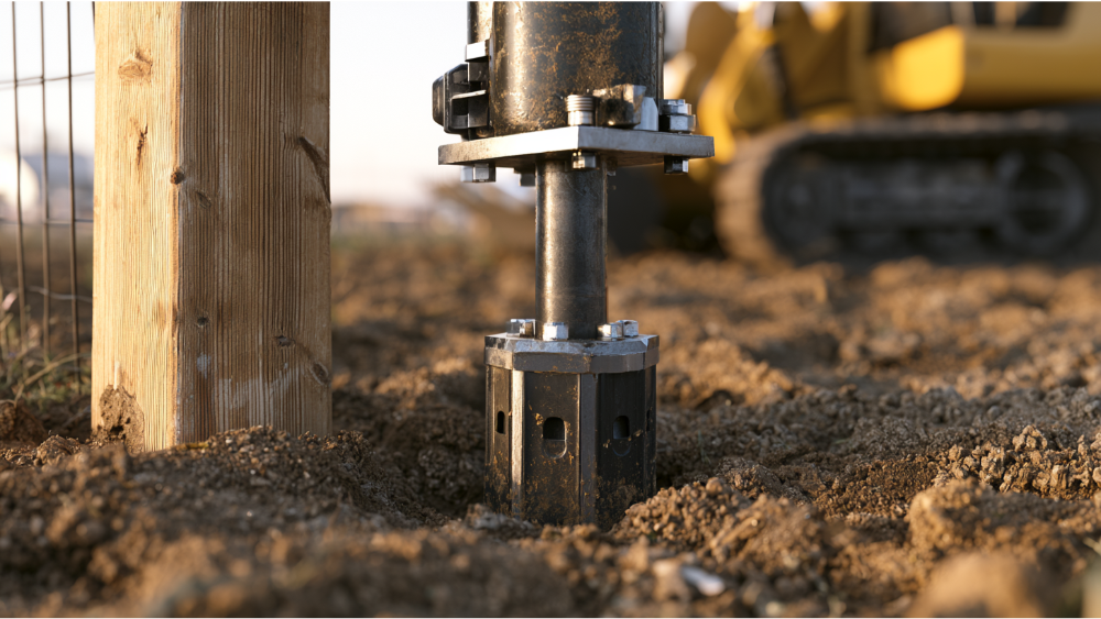 Driven Fence Posts and Alternative Methods