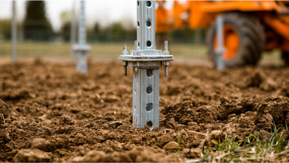 The Most Common Foundation for Metal Fence Posts: Concrete Footings
