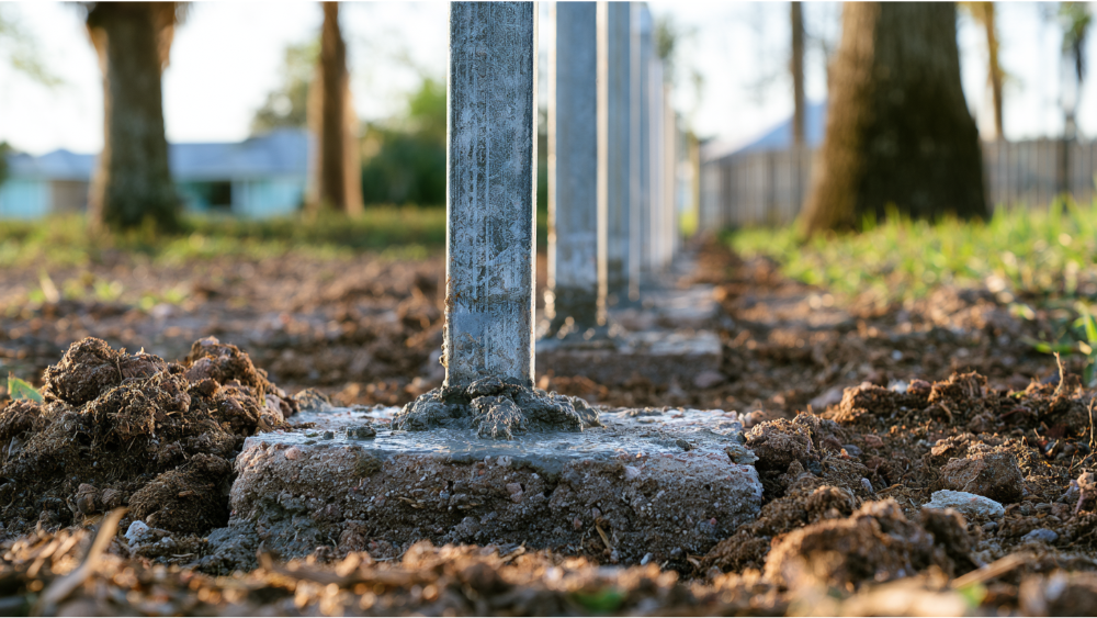 What Foundations Are Used for Metal Fence Posts?